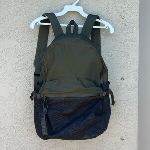 Lululemon army green backpack